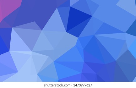 Vector, multicolor geometric background. Triangles, triangulation. Geometric mosaic, colored triangles, application in origami style. Abstract background for web.