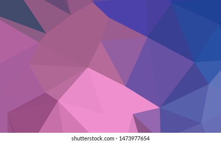 Vector, multicolor geometric background. Triangles, triangulation. Geometric mosaic, colored triangles, application in origami style. Abstract background for web.