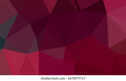 Vector, multicolor geometric background. Triangles, triangulation. Geometric mosaic, colored triangles, application in origami style. Abstract background for web.