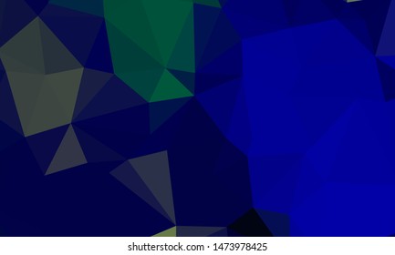 Vector, multicolor geometric background. Triangles, triangulation. Geometric mosaic, colored triangles, application in origami style. Abstract background for web.