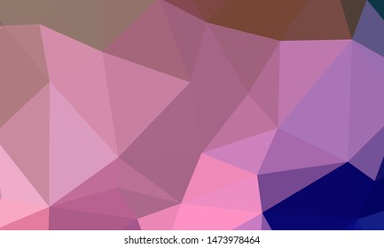 Vector, multicolor geometric background. Triangles, triangulation. Geometric mosaic, colored triangles, application in origami style. Abstract background for web.
