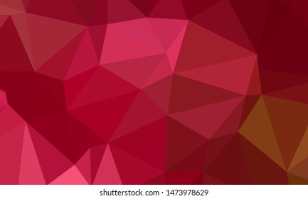 Vector, multicolor geometric background. Triangles, triangulation. Geometric mosaic, colored triangles, application in origami style. Abstract background for web.
