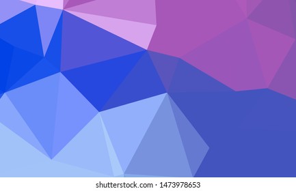 Vector, multicolor geometric background. Triangles, triangulation. Geometric mosaic, colored triangles, application in origami style. Abstract background for web.