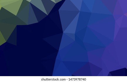 Vector, multicolor geometric background. Triangles, triangulation. Geometric mosaic, colored triangles, application in origami style. Abstract background for web.