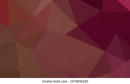 Vector, multicolor geometric background. Triangles, triangulation. Geometric mosaic, colored triangles, application in origami style. Abstract background for web.