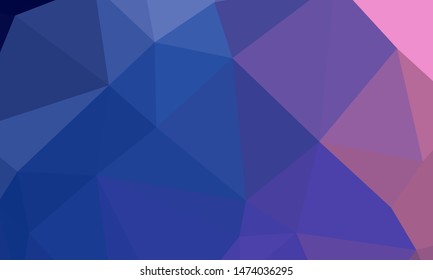 Vector, multicolor geometric background. Triangles, triangulation. Geometric mosaic, colored triangles, application in origami style. Abstract background for web.