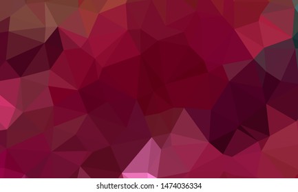 Vector, multicolor geometric background. Triangles, triangulation. Geometric mosaic, colored triangles, application in origami style. Abstract background for web.