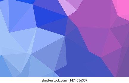 Vector, multicolor geometric background. Triangles, triangulation. Geometric mosaic, colored triangles, application in origami style. Abstract background for web.
