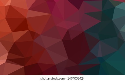Vector, multicolor geometric background. Triangles, triangulation. Geometric mosaic, colored triangles, application in origami style. Abstract background for web.
