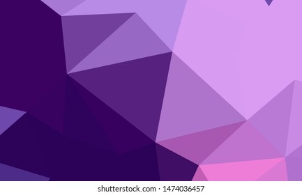 Vector, multicolor geometric background. Triangles, triangulation. Geometric mosaic, colored triangles, application in origami style. Abstract background for web.