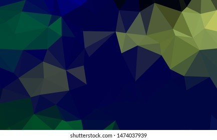 Vector, multicolor geometric background. Triangles, triangulation. Geometric mosaic, colored triangles, application in origami style. Abstract background for web.