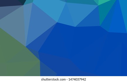 Vector, multicolor geometric background. Triangles, triangulation. Geometric mosaic, colored triangles, application in origami style. Abstract background for web.