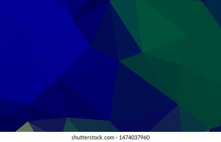 Vector, multicolor geometric background. Triangles, triangulation. Geometric mosaic, colored triangles, application in origami style. Abstract background for web.