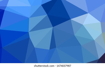 Vector, multicolor geometric background. Triangles, triangulation. Geometric mosaic, colored triangles, application in origami style. Abstract background for web.