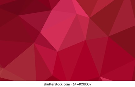 Vector, multicolor geometric background. Triangles, triangulation. Geometric mosaic, colored triangles, application in origami style. Abstract background for web.