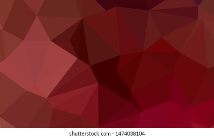 Vector, multicolor geometric background. Triangles, triangulation. Geometric mosaic, colored triangles, application in origami style. Abstract background for web.