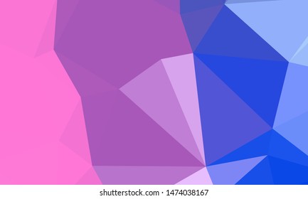 Vector, multicolor geometric background. Triangles, triangulation. Geometric mosaic, colored triangles, application in origami style. Abstract background for web.