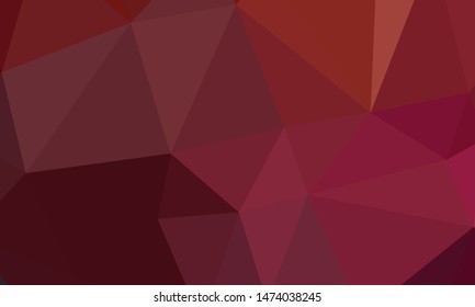 Vector, multicolor geometric background. Triangles, triangulation. Geometric mosaic, colored triangles, application in origami style. Abstract background for web.
