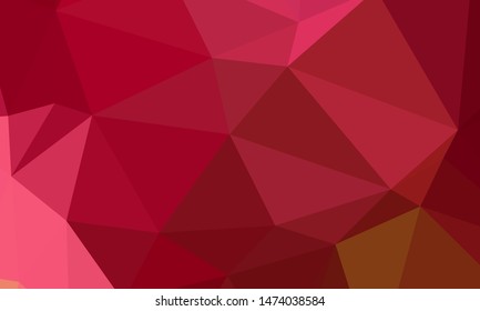Vector, multicolor geometric background. Triangles, triangulation. Geometric mosaic, colored triangles, application in origami style. Abstract background for web.