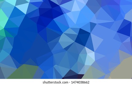 Vector, multicolor geometric background. Triangles, triangulation. Geometric mosaic, colored triangles, application in origami style. Abstract background for web.