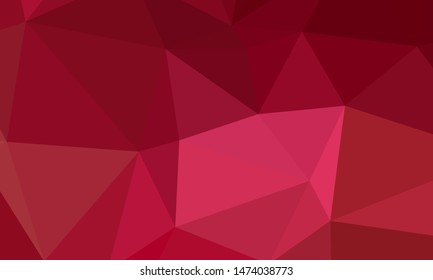 Vector, multicolor geometric background. Triangles, triangulation. Geometric mosaic, colored triangles, application in origami style. Abstract background for web.