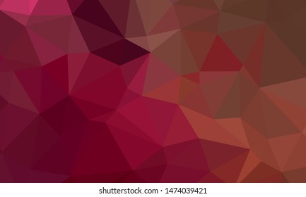 Vector, multicolor geometric background. Triangles, triangulation. Geometric mosaic, colored triangles, application in origami style. Abstract background for web.