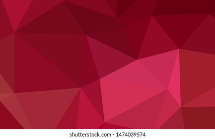 Vector, multicolor geometric background. Triangles, triangulation. Geometric mosaic, colored triangles, application in origami style. Abstract background for web.