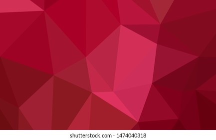 Vector, multicolor geometric background. Triangles, triangulation. Geometric mosaic, colored triangles, application in origami style. Abstract background for web.