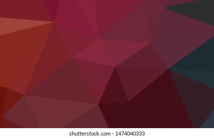 Vector, multicolor geometric background. Triangles, triangulation. Geometric mosaic, colored triangles, application in origami style. Abstract background for web.
