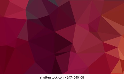Vector, multicolor geometric background. Triangles, triangulation. Geometric mosaic, colored triangles, application in origami style. Abstract background for web.