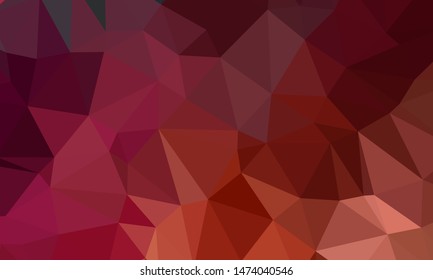 Vector, multicolor geometric background. Triangles, triangulation. Geometric mosaic, colored triangles, application in origami style. Abstract background for web.