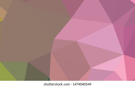 Vector, multicolor geometric background. Triangles, triangulation. Geometric mosaic, colored triangles, application in origami style. Abstract background for web.