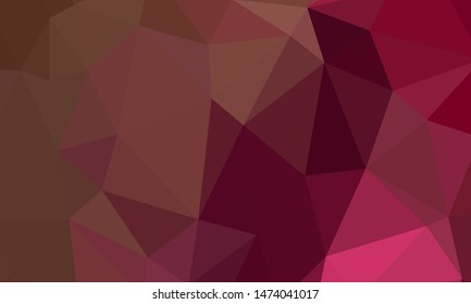 Vector, multicolor geometric background. Triangles, triangulation. Geometric mosaic, colored triangles, application in origami style. Abstract background for web.