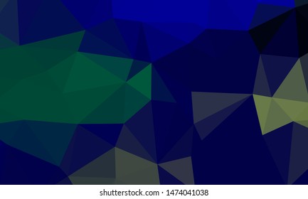 Vector, multicolor geometric background. Triangles, triangulation. Geometric mosaic, colored triangles, application in origami style. Abstract background for web.