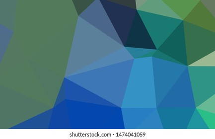 Vector, multicolor geometric background. Triangles, triangulation. Geometric mosaic, colored triangles, application in origami style. Abstract background for web.
