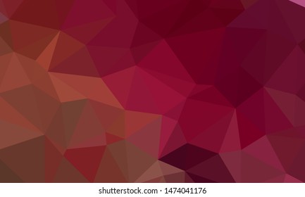 Vector, multicolor geometric background. Triangles, triangulation. Geometric mosaic, colored triangles, application in origami style. Abstract background for web.