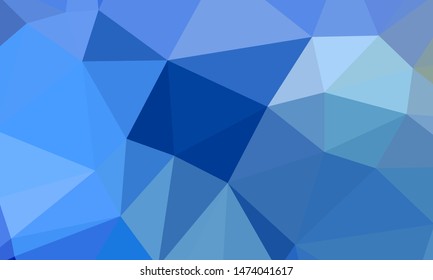 Vector, multicolor geometric background. Triangles, triangulation. Geometric mosaic, colored triangles, application in origami style. Abstract background for web.
