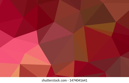 Vector, multicolor geometric background. Triangles, triangulation. Geometric mosaic, colored triangles, application in origami style. Abstract background for web.