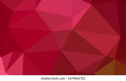 Vector, multicolor geometric background. Triangles, triangulation. Geometric mosaic, colored triangles, application in origami style. Abstract background for web.