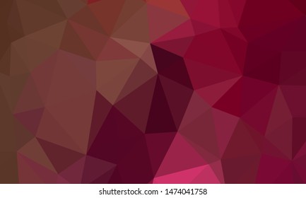 Vector, multicolor geometric background. Triangles, triangulation. Geometric mosaic, colored triangles, application in origami style. Abstract background for web.