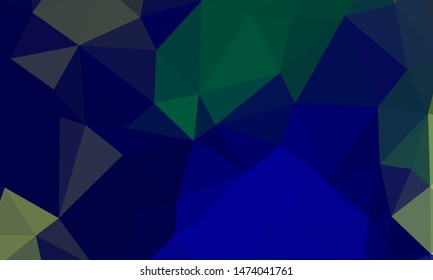 Vector, multicolor geometric background. Triangles, triangulation. Geometric mosaic, colored triangles, application in origami style. Abstract background for web.