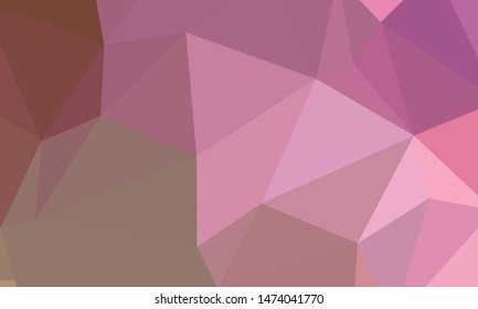 Vector, multicolor geometric background. Triangles, triangulation. Geometric mosaic, colored triangles, application in origami style. Abstract background for web.
