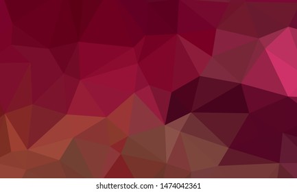 Vector, multicolor geometric background. Triangles, triangulation. Geometric mosaic, colored triangles, application in origami style. Abstract background for web.