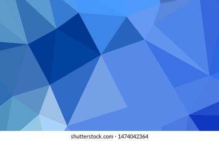 Vector, multicolor geometric background. Triangles, triangulation. Geometric mosaic, colored triangles, application in origami style. Abstract background for web.