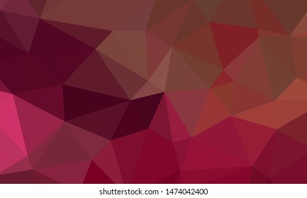 Vector, multicolor geometric background. Triangles, triangulation. Geometric mosaic, colored triangles, application in origami style. Abstract background for web.