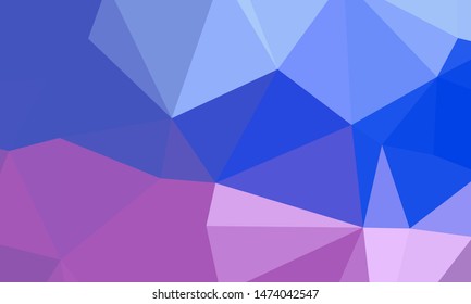 Vector, multicolor geometric background. Triangles, triangulation. Geometric mosaic, colored triangles, application in origami style. Abstract background for web.