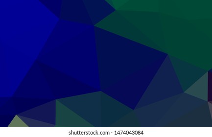 Vector, multicolor geometric background. Triangles, triangulation. Geometric mosaic, colored triangles, application in origami style. Abstract background for web.