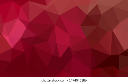 Vector, multicolor geometric background. Triangles, triangulation. Geometric mosaic, colored triangles, application in origami style. Abstract background for web.