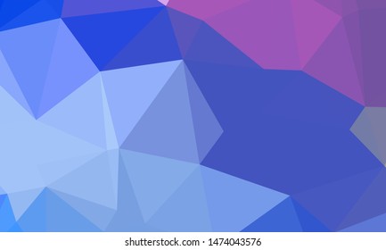 Vector, multicolor geometric background. Triangles, triangulation. Geometric mosaic, colored triangles, application in origami style. Abstract background for web.