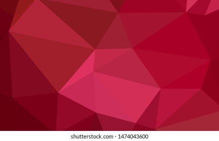 Vector, multicolor geometric background. Triangles, triangulation. Geometric mosaic, colored triangles, application in origami style. Abstract background for web.